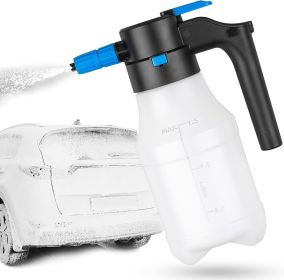 1.5L Electric Car Foam Sprayer, Foam Sprayer for Car Wash with USB Rechargeable, Handheld Automatic Pressurized for Automobile Washing, Garden, H
