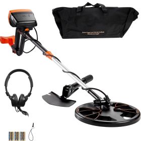 Metal Detector for Adults & Kids, 8 Inch Waterproof Search Coil with High Accuracy Pointer Display, Adjustable 38''-49'' Gold Detector