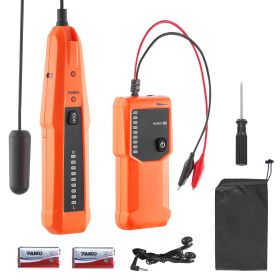 Underground Cable Locator, 3 FT Max. Detection Depth, Wire Tracer Break Detector Finder with Earphone