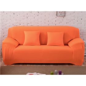 Solid Corner Sofa Covers Couch Slipcovers Elastica Material Sofa Skin Protector Cover Sofa Armchair (Option: 11-Two seat)