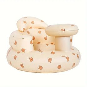 1pc Baby Sofa Chair, Plastic Wraparound Support Seat, Portable Rocking Chair For Infants Aged 3 Months+, Exercise Sitting & Standing, Spine Prote (Option: bear)